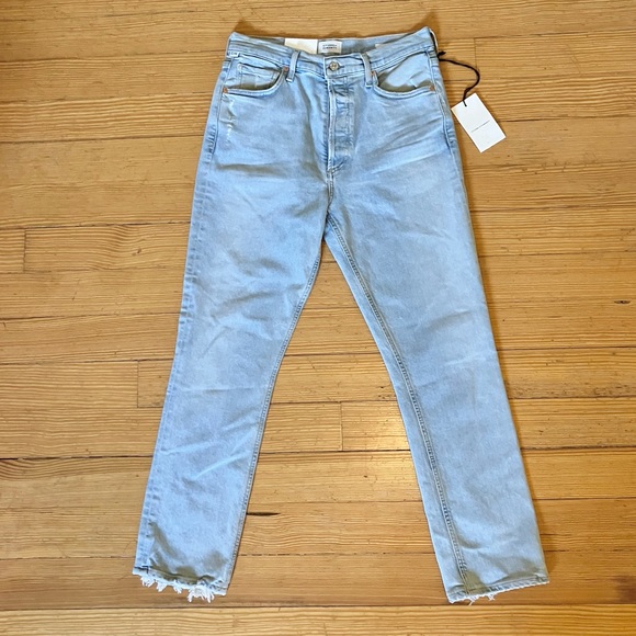 Citizens of Humanity Jolene High Rise Vintage Slim Straight Ace High Sz 28 - Picture 6 of 16